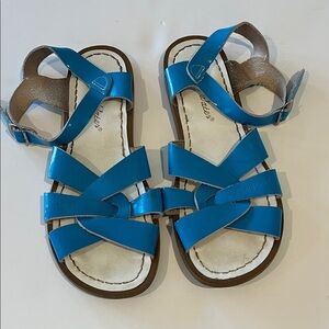 Salt Water blue/turquoise sandals size 8 women’s